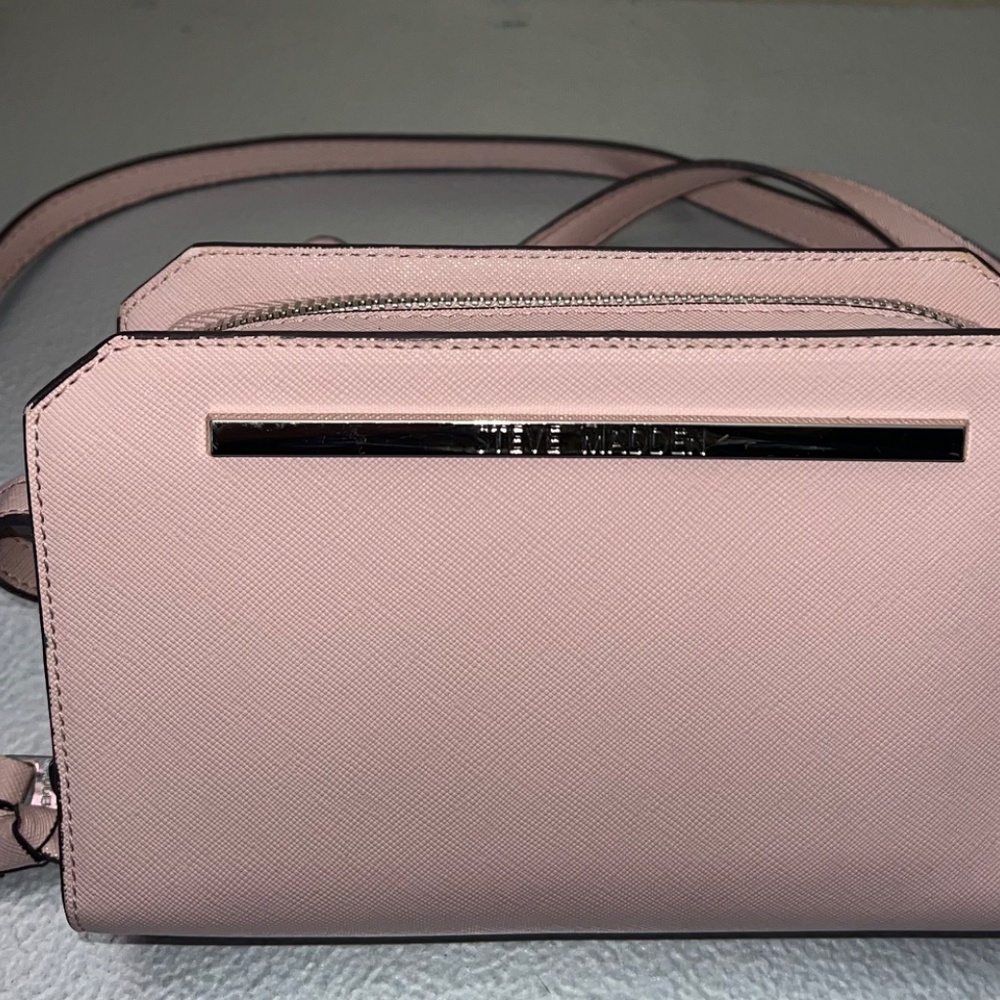 Light Pink Steve Madden Small Crossbody Bag Gem